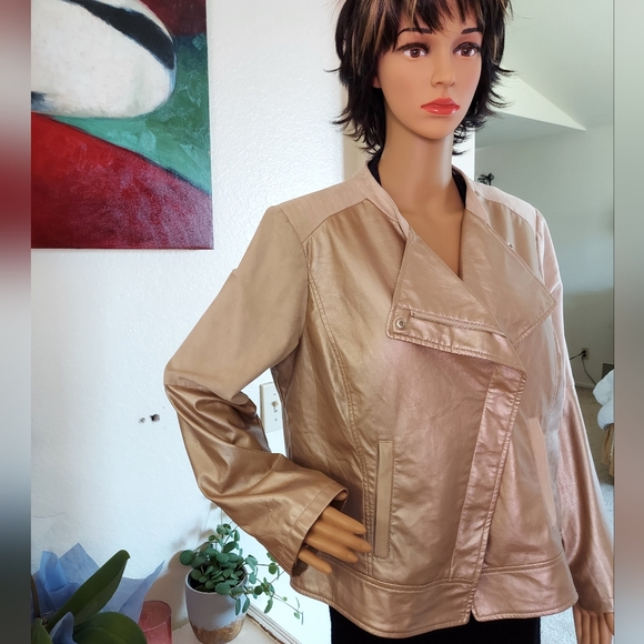 Chico's NWT Moto Jacket - Picture 2 of 10